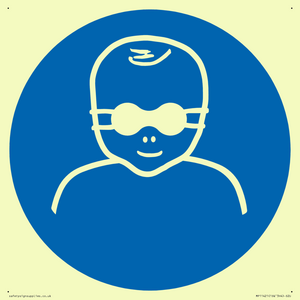 Mandatory: Protect infants eyes with opaque eye protection